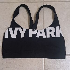 Ivy Park Black Sports Bra, XL